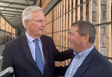 Michel Barnier et Jacques Chazalet au Sommet 2021