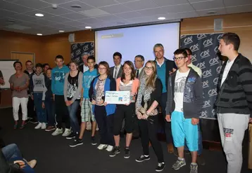 Les élèves du collège de La Chartreuse ont remporté le 2e prix.