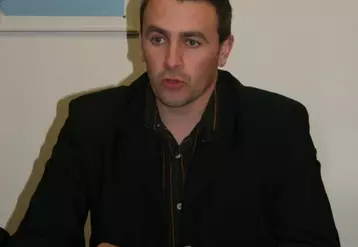 Yannick Fialip, président de la section régionale laitière.