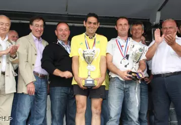 Jérémy Castanet et Christophe Boissières, les deux grands vainqueurs de l’étape régionale.