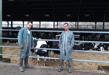 Yannick et Frédéric Salgues sont inquiets pour la santé de leur troupeau.
