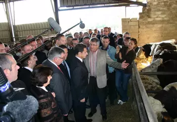 Le Chef de l’État a annoncé son plan de sontien lors d’une visite à Poligny dans le Jura.