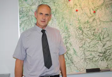 Hubert Goglins est à la tête de la DDT de Haute-Loire depuis mars dernier.