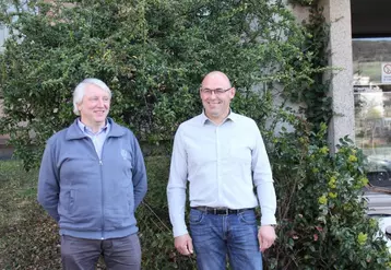 Thierry Cubizolles (ici au côté du secrétaire général de la FDSEA): «Ce n’est pas la loi qui est mauvaise, mais elle doit être appliquée…»