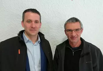Julien Segalen, directeur, et Bernard Chalendard, président de XR REPRO.