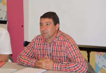 Philippe Lamat, délégué cantonal FDSEA
