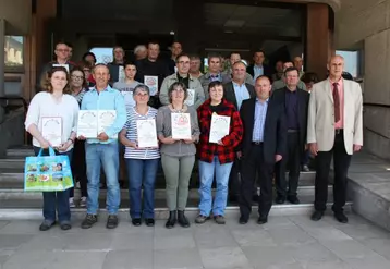 Les participants et lauréats du salon international de l’agriculture 2016 ont été récompensés par la Chambre d’agriculture.