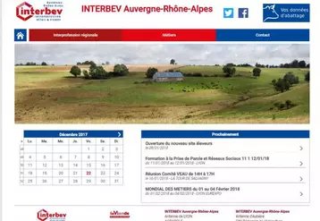 Le site d’Interbev Auvergne-Rhône-Alpes vient de faire peau neuve.