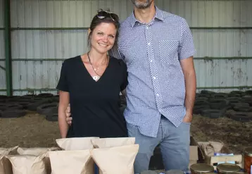 Un prêt d’honneur agricole de 25 000 € a été remis à Linda et Jérôme Bonfanti.