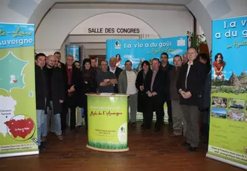 Le nouveau stand a été présenté le 1er février au Puy-en-Velay.