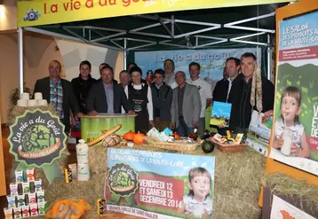 Le Premier Salon des produits alimentaires de Haute-Loire a été présenté à la presse ce lundi 1er décembre.