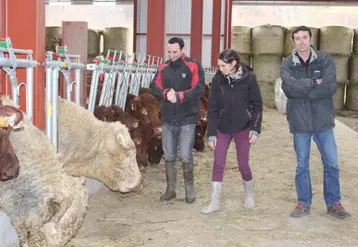 Lise Fabriès (Bio 15et Chambre d’agriculture) a accompagné le Gaec Delrieu dans son projet de conversion.