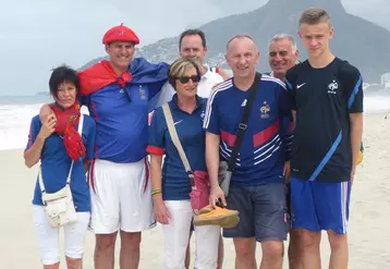 Les Cantalous ont suivi le bon parcours des Bleus au Brésil, jusqu’à la victoire face au Nigéria.