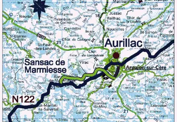 Le PDMI prévoit la déviation de Sansac et son raccordement au contournement sud d’Aurillac.