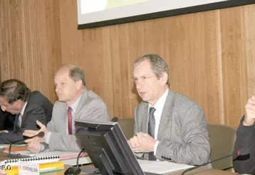 Bernard Berthelier a dévoilé les chiffres comptables de la chambre d’agriculture.