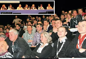 Pour la première fois, le Cantal et Aurillac accueillaient un congrès d’une branche de la FNSEA.