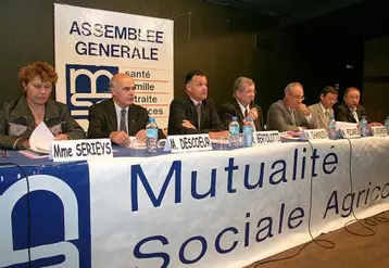 La MSA du Cantal a tenu son assemblée générale vendredi à Arpajon-sur-Cère sous la présidence d’Albert Chandon.