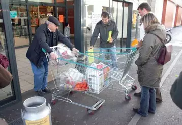 Pas une action “coup de poing”, mais une opération de communication auprès des consommateurs.