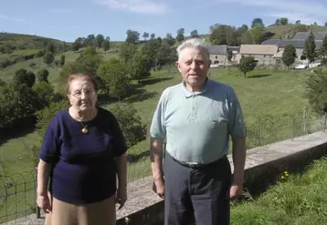 Albert Monier (ici avec son épouse), infatigable défenseur des retraites agricoles.