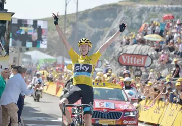 Vainqueur à La Pierre-Saint-Martin, Chris Froome a assommé la concurrence dès la première étape de montagne.