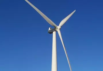 Le projet prévoit d'implanter neuf éoliennes à 1100 mètres d'altitude.