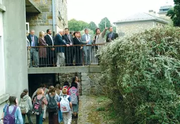 Une rentrée scolaire sous le signe des travaux pour les élus du Département, réunis au collège Blaise-Pascal de Saint-Flour.