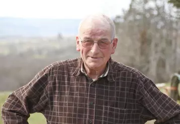 Marcel Flagel, 80 ans, et syndicaliste depuis toujours, mène un combat pour la revalorisation des retraites agricoles les plus basses.