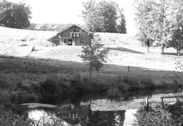 Le premier Gîte Panda du département, situé chez Eric Moreau, agriculteur à Saint-Frion.