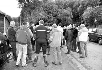 Depuis quelques jours, les sangliers sont de retour dans les semis de maïs.