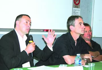 Yannick Fialip, président de la section régionale laitière, a mené les débats lors des assises.