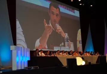 Jean-Michel Schaeffer, président national, a rappelé la responsabilité des JA dans l’accompagnement des jeunes porteurs de projet.