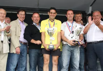 Jérémy Castanet et Christophe Boissières, les deux grands vainqueurs de l’étape régionale.