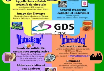 GDS Creuse a pour objet « de contribuer par tous les moyens dont il dispose à l’amélioration de l’état sanitaire de toutes les espèces d’animaux d’élevage ». Nous observons, depuis quelques mois, des dégradations sanitaires dans certains troupeaux liées, au-delà des conditions économiques et sanitaires générales dégradées, à des « oublis » des mesures sanitaires de base.