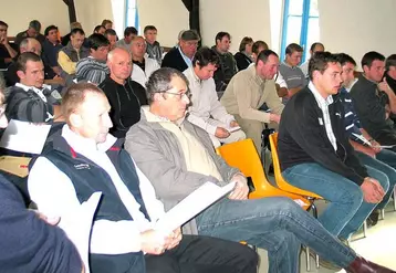 L'assemblée des adhérents au Herd Book Limousin de la Creuse.