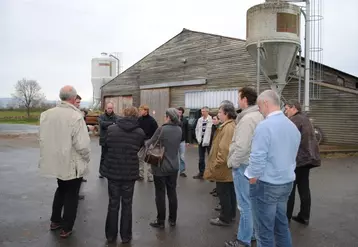 Premier bilan du programme de recherche Massif central sur la mortalité des agneaux, la semaine dernière, au lycée agricole Volzac de Saint-Flour.