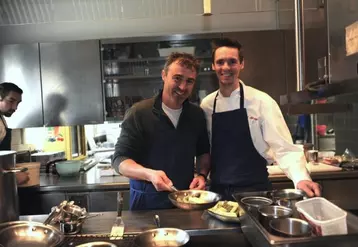 Pour ce concours cuisine, le chef Cyril Atrazic a décidé de s’effacer derrière son élève, Sébastien Tournadre.