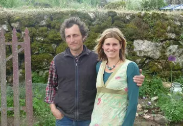 Sébastien et Mélanie Valencogne, installés sur le Larzac, avec l’aide de la Safer font parties des jeunes qui ont témoigné.