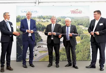 Pierre Wälchli, Emmanuel Besnier, Bruno Faure, Alain Marleix et Pascal Pagesse.