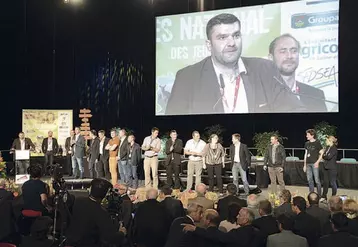 L’année dernière, lors du congrès national des JA à Mâcon, Jérémie Decercle avait été élu président du syndicat.