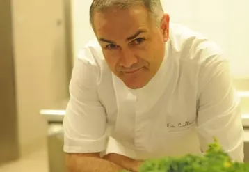Éric Cellier, chef du restaurant de la Maison de la Lozère à Montpellier.