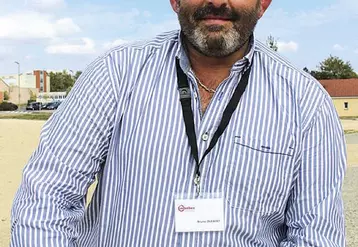 Bruno Dufayet, président de la FNB, est éleveur dans le Cantal.