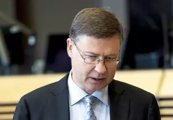 Valdis Dombrovskis, commissaire au Commerce.