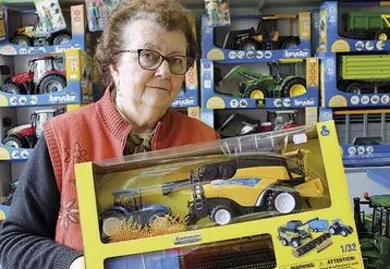 « Le tracteur a encore sa place sans le cœur des enfants », Anne-Marie Racca, 73 ans.