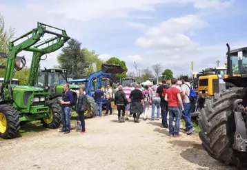 Les évènements comme la foire de Beaucroissant (Isère) d’avril est consacrée au marché du tracteur d’occasion.
