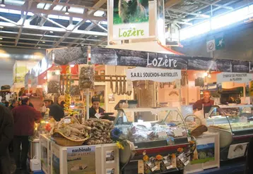Depuis de nombreuses années la Lozère est présente au SIA (ici en 2004).