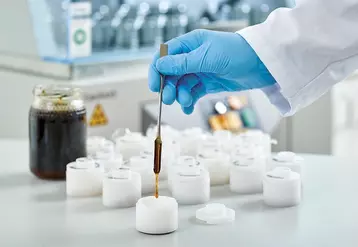 Tests de miels en laboratoire