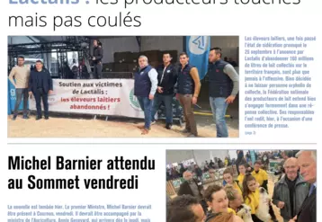 Une d'une revue