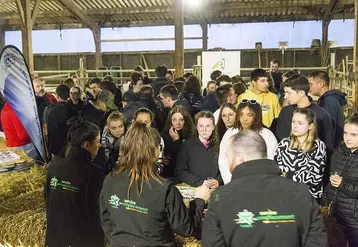 Les élèves des lycées agricoles du département sont invités à une soirée sur l'installation avec les partenaires