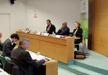 Salle de réunion dernière session chambre d'agriculture Piu-de-Dôme 2024