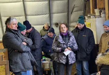 michele boudoin et claude font réunion filière ovine puy de dome